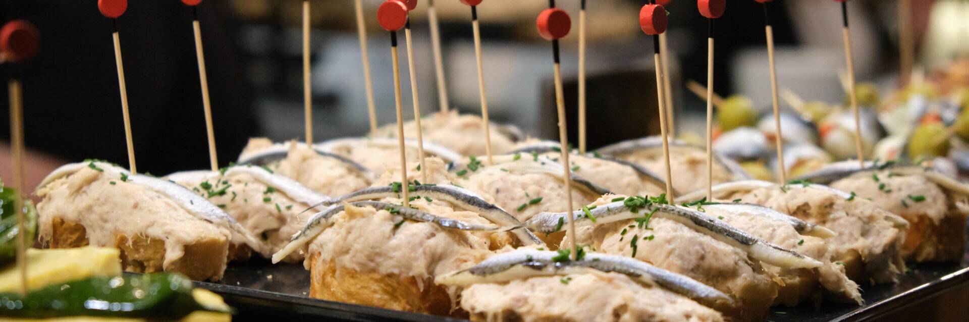Los pintxos una delicia a cada paso